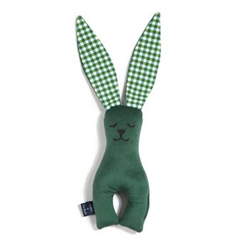 【質本嚴】波蘭品牌 La millou正品 Mr. bunny 安撫兔 23公分- 森林綠《限定款》 安撫兔/新生兒禮/彌月禮