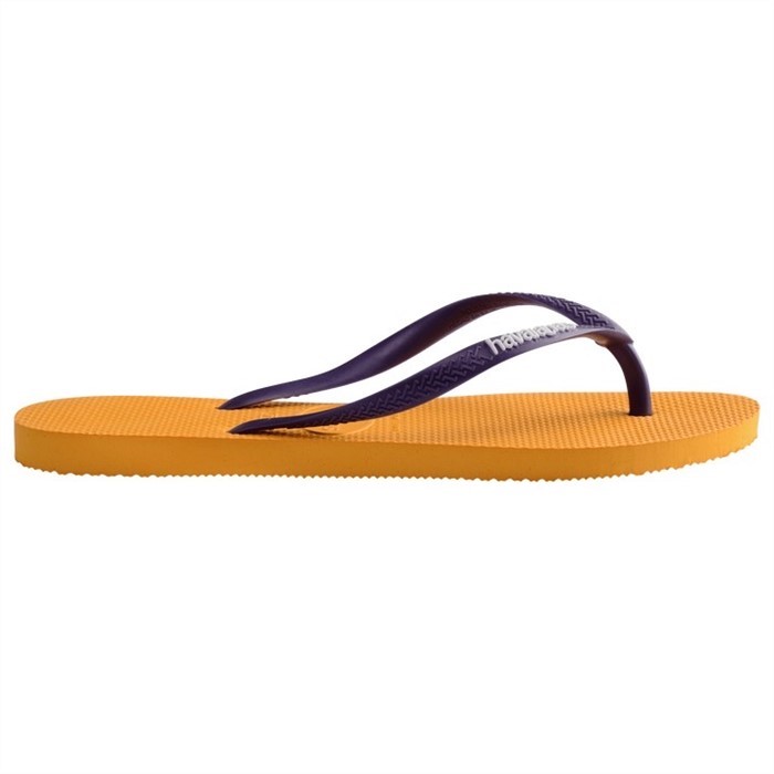 【HAVAIANAS】Slim logo popup/黃紫