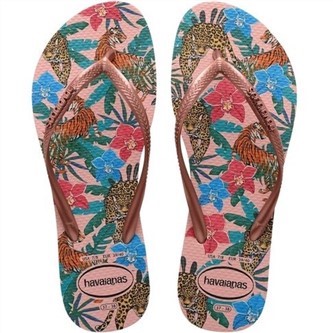 【HAVAIANAS】Slim tropical/粉老虎