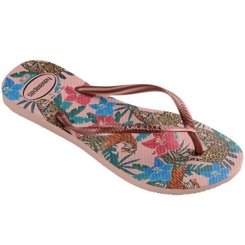 【HAVAIANAS】Slim tropical/粉老虎
