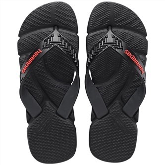 【HAVAIANAS】Power/黑 減壓機能鞋 