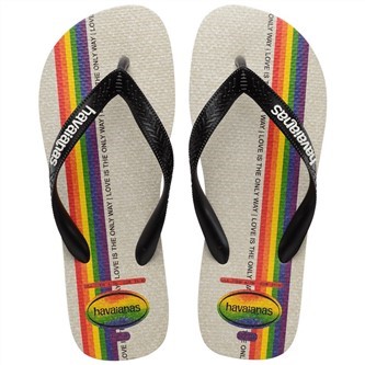 【HAVAIANAS】Top pride/米白底彩虹