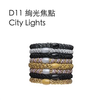 【質本嚴】美國正品L.Erickson 粗款髮圈 名牌髮圈 原裝8入 D11 絢光焦點 City Lights