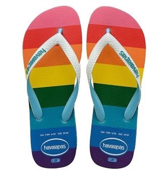 【HAVAIANAS】Top pride allover/彩虹