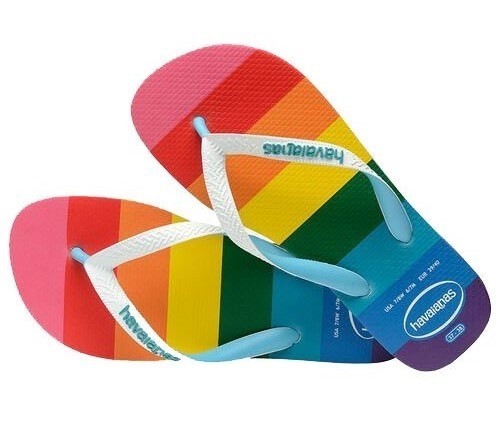 【HAVAIANAS】Top pride allover/彩虹