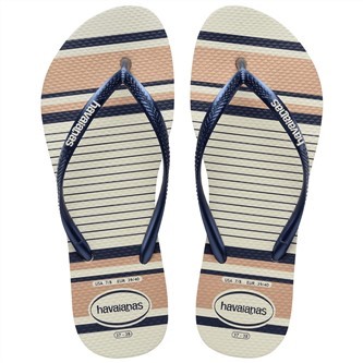 【HAVAIANAS】Slim nautical /杏條紋