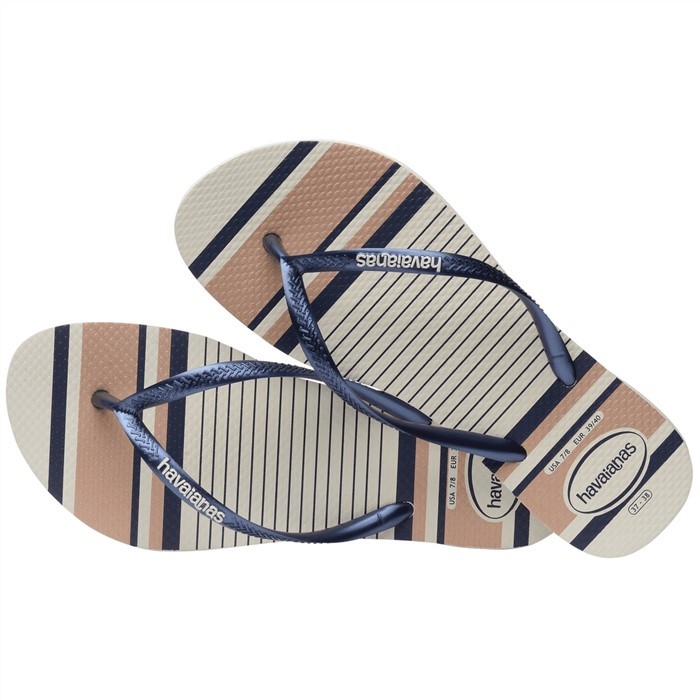 【HAVAIANAS】Slim nautical /杏條紋