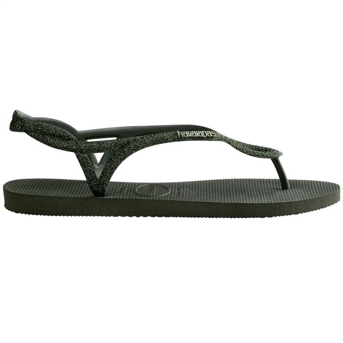 【HAVAIANAS】Luna Premium 8字涼鞋/金蔥綠