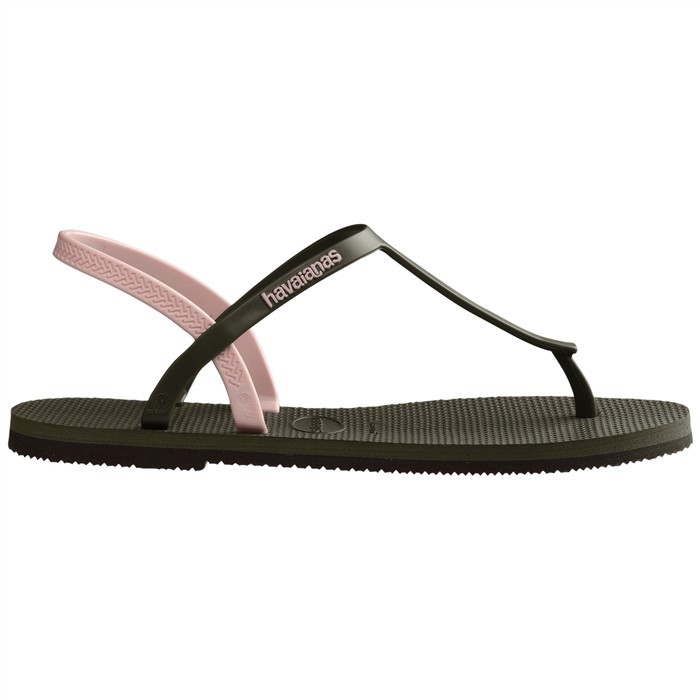 【HAVAIANAS】You party涼鞋/墨綠