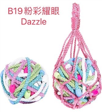 【質本嚴】美國正品L.Erickson 細款髮圈 名牌髮圈 球狀 30入/B19 粉彩耀眼 Dazzle