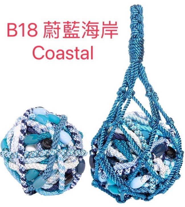 【質本嚴】美國正品L.Erickson 細款髮圈 名牌髮圈 球狀 30入/B18 蔚藍海岸 Coastal