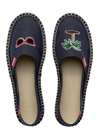 【HAVAIANAS】Origins fun Espadrilles綁帶/椰子樹