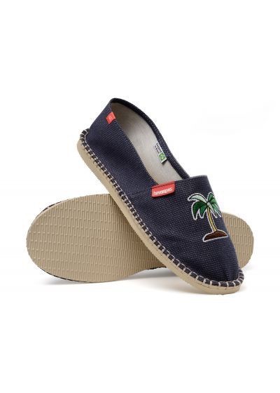 【HAVAIANAS】Origins fun Espadrilles綁帶/椰子樹