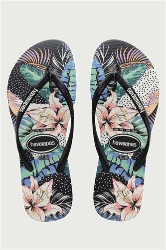 【HAVAIANAS】Floral dots/百合花