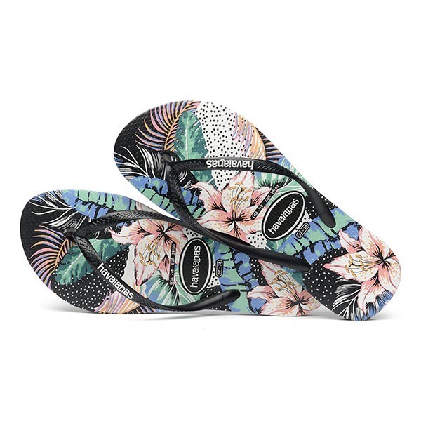 【HAVAIANAS】Floral dots/百合花