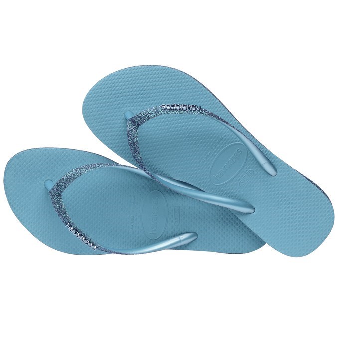 【HAVAIANAS】Slim sparkle II/金蔥航海藍