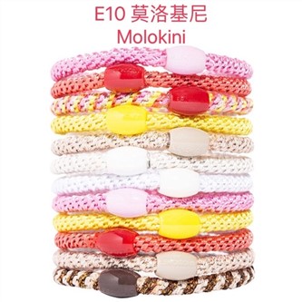 【質本嚴】美國正品L.Erickson 細款髮圈 名牌髮圈 細款12入/E10 莫洛基尼