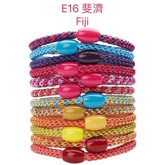 【質本嚴】美國正品L.Erickson 細款髮圈 名牌髮圈 細款12入/E16 斐濟