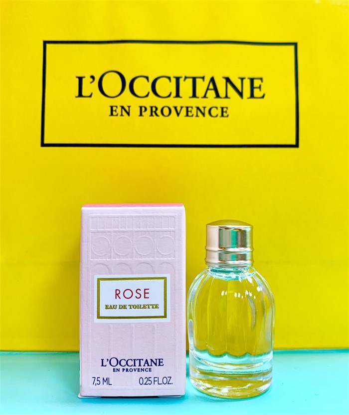 【質本嚴】L'OCCITANE 歐舒丹玫瑰花園淡香水7.5ml