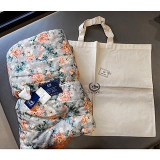 【質本嚴】波蘭La millou正品安撫毯BLOOMING BOUTIQUE PAPAYA粉花朵/厚款110*140