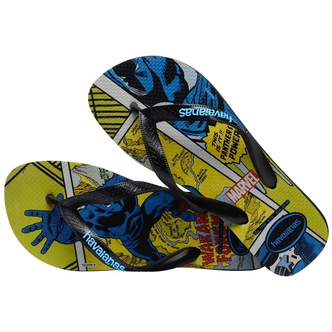 【HAVAIANAS】Marvel Classics/黑豹漫畫黑帶