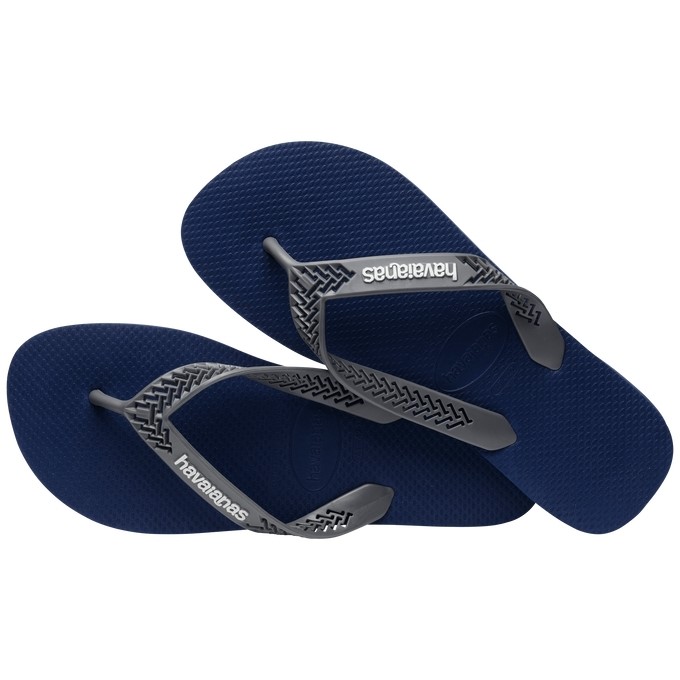 【HAVAIANAS】Power light solid/深藍底灰帶