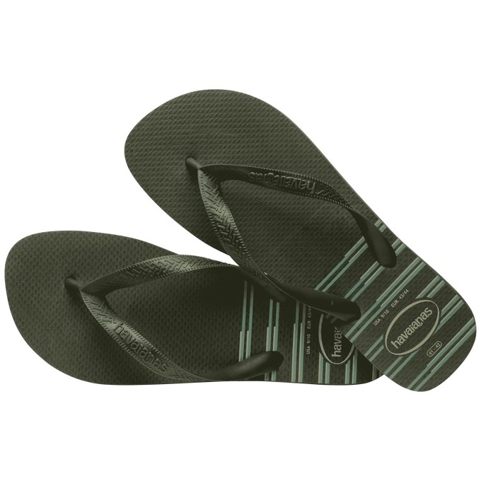【HAVAIANAS】Top Basic/墨綠