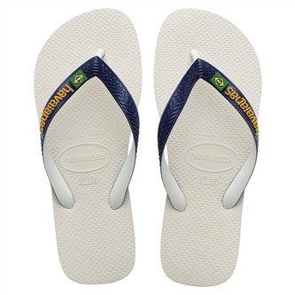 【HAVAIANAS】Top mix/白底藍帶