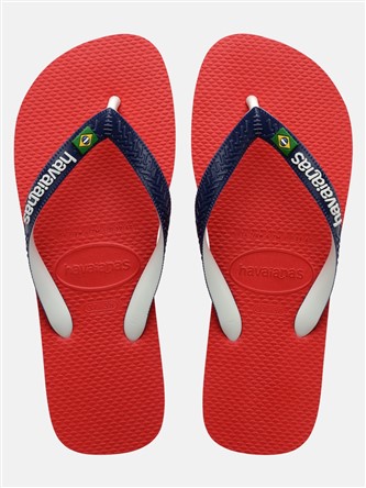 【HAVAIANAS】Top mix/紅底夾心藍白帶