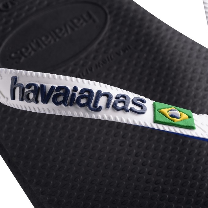 【HAVAIANAS】Top mix/黑底藍白