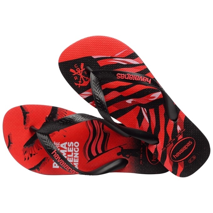 【HAVAIANAS】Top Times Flamengo/紅佛朗明哥足球