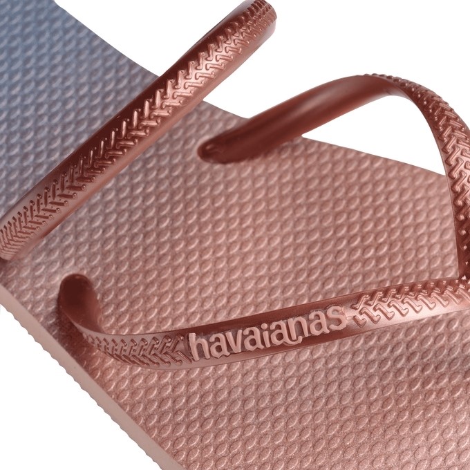 【HAVAIANAS】Flat duo irisdescent/雙帶漸層粉藍