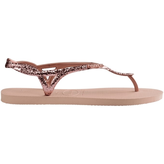【HAVAIANAS】Luna premium II涼鞋/亮片芭蕾粉