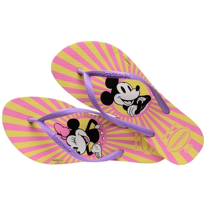 【HAVAIANAS】Slim disney/放射米奇米妮