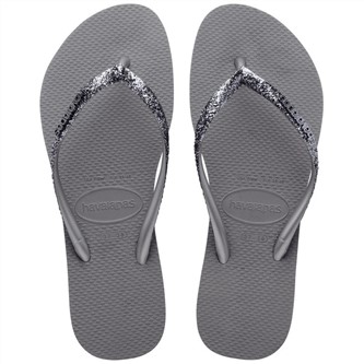 【HAVAIANAS】Slim Glitter II/金蔥灰