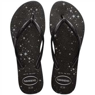 【HAVAIANAS】Slim gloss/黑閃耀星