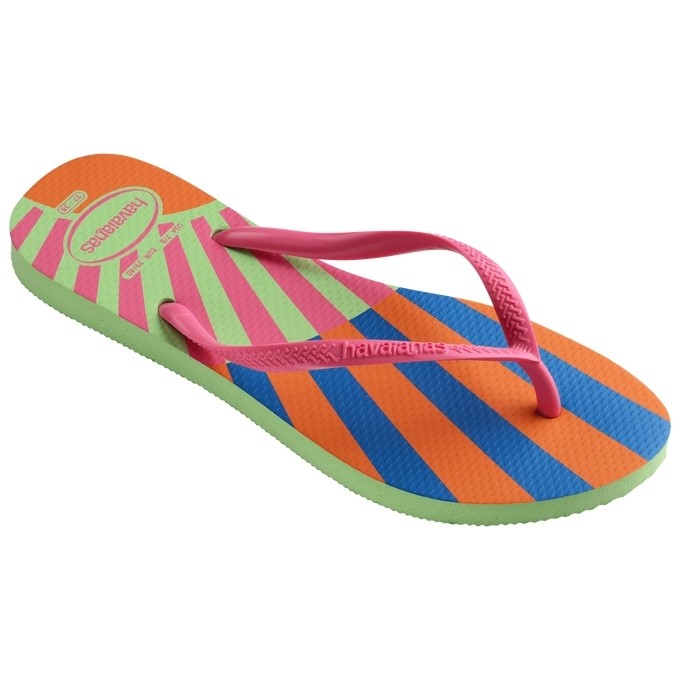 【HAVAIANAS】Slim Harmony/朝陽橘粉帶