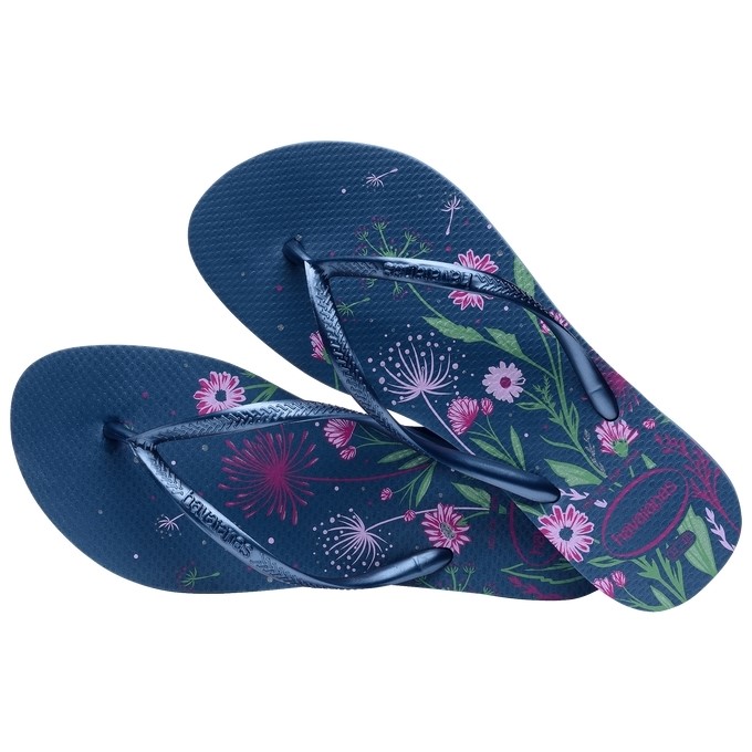 【HAVAIANAS】Slim organic/蒲公英藍