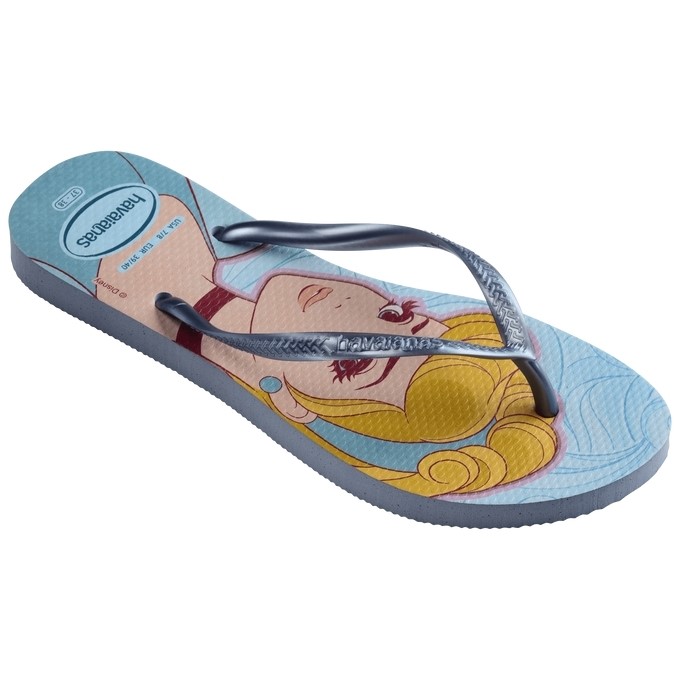 【HAVAIANAS】Slim princesas/藍灰姑娘