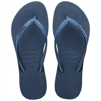 【HAVAIANAS】Slim sparkle II/金蔥水手藍