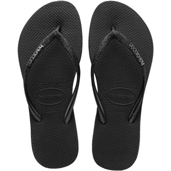 【HAVAIANAS】Slim sparkle me/金蔥黑
