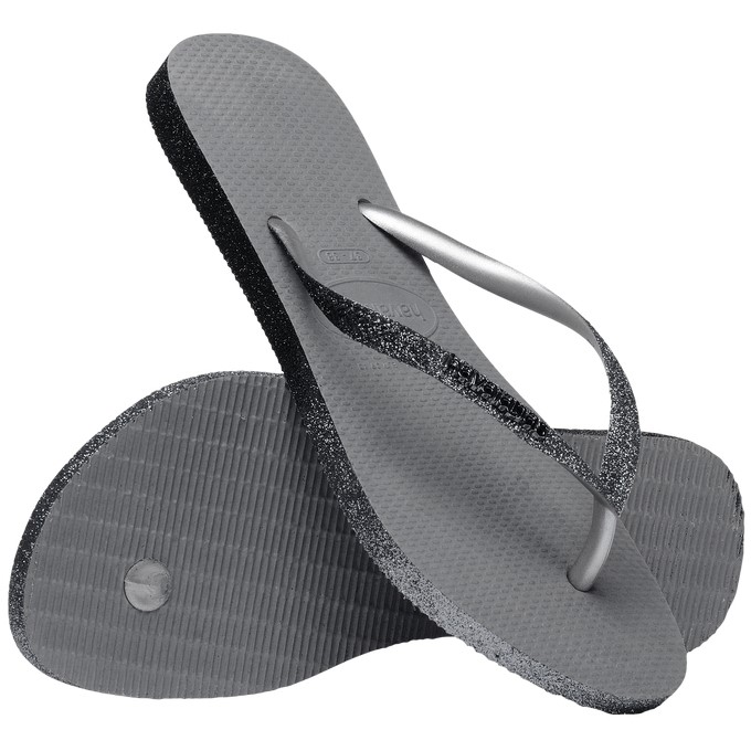 【HAVAIANAS】Slim sparkle/漸層灰黑