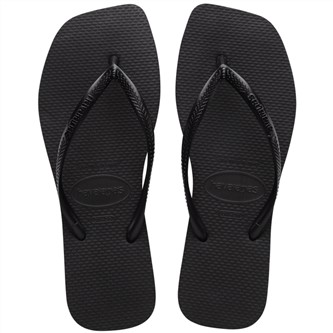 【HAVAIANAS】Slim square/方頭黑