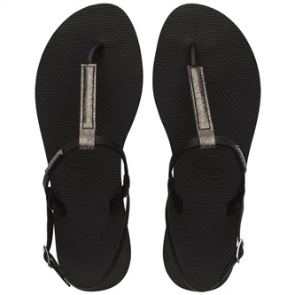 【HAVAIANAS】you rio涼鞋/黑