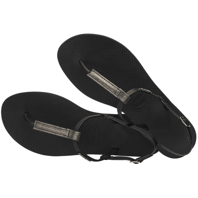 【HAVAIANAS】you rio涼鞋/黑