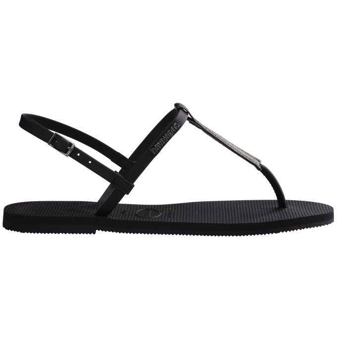 【HAVAIANAS】you rio涼鞋/黑