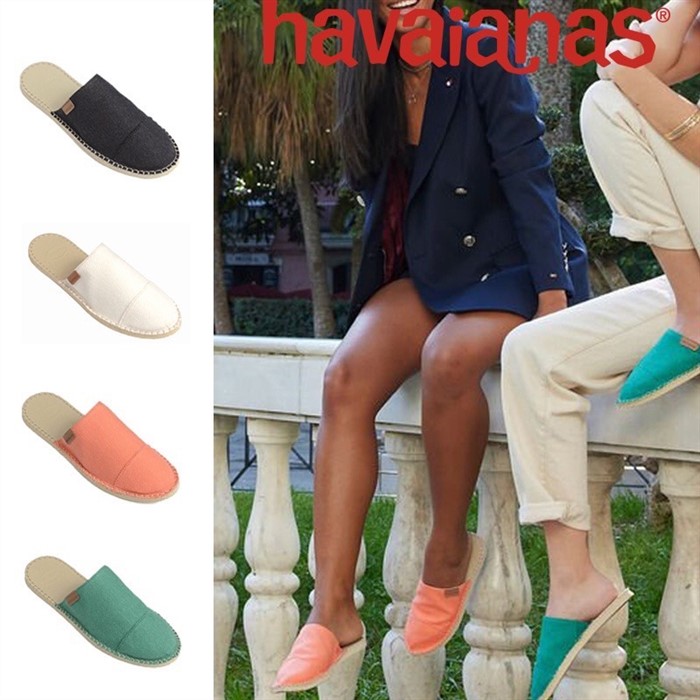 【HAVAIANAS】Mule懶人拖/橘