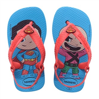 【HAVAIANAS】Baby heroes 超人寶寶/紅帶
