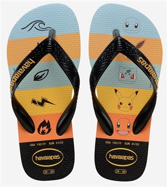 【HAVAIANAS】Pokemon/橙黃寶可夢