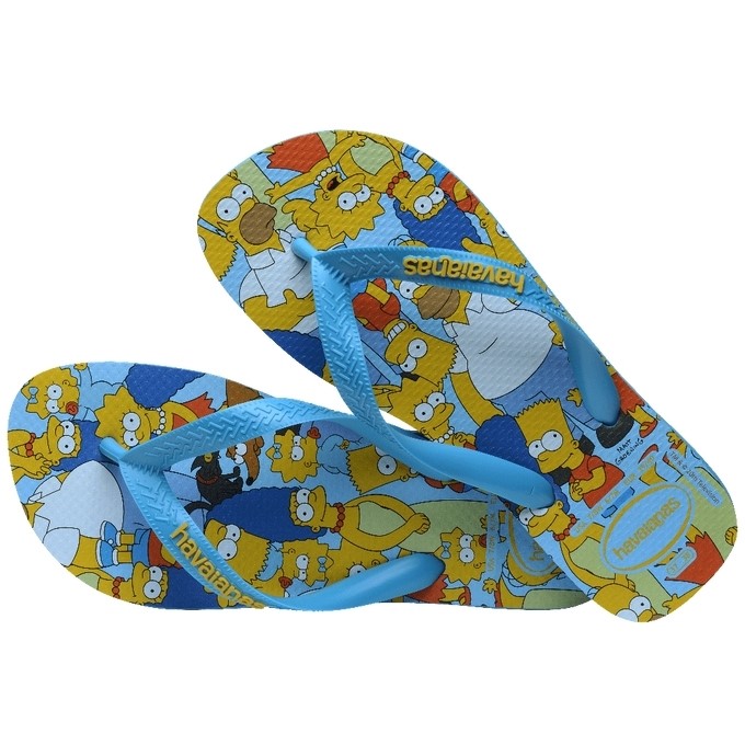 【HAVAIANAS】Simpsons/藍滿版